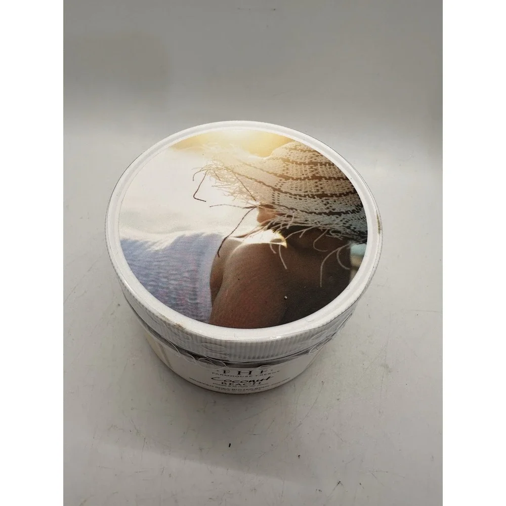 FarmHouse Fresh Coconut Beach Whipped Shea Butter Body Polish 13.6oz Sealed
